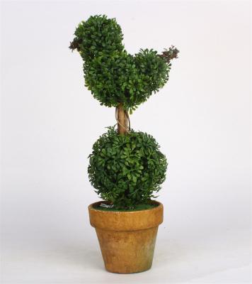  Mini Artificial Topiary for Home Décor