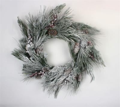 Christmas Wreaths for Front Door with Pinecone