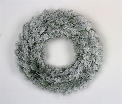 Christmas Wreaths Storage Snow Finish