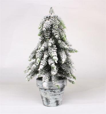  Fir Artificial Christmas Tree Snow finish