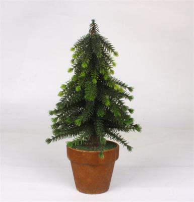 Tabletop Xmas Tree Green Finish