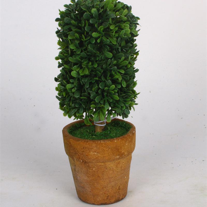 MyGift Tabletop Artificial Topiary Indoor Decor