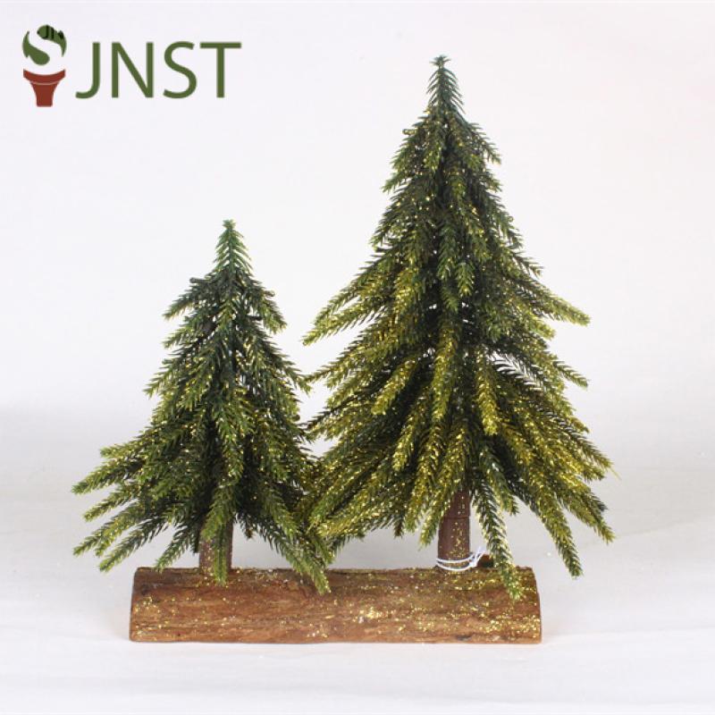 Wooden Tabletop Christmas Tree Decor