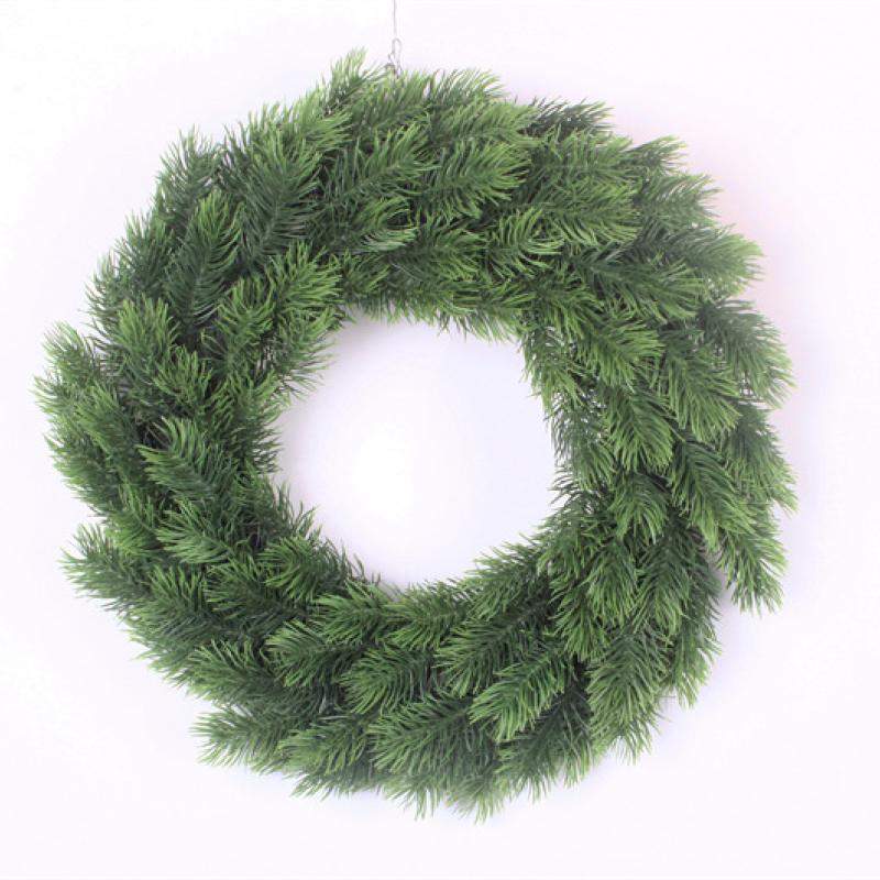 Christmas Wreaths for Front Door Green Finish