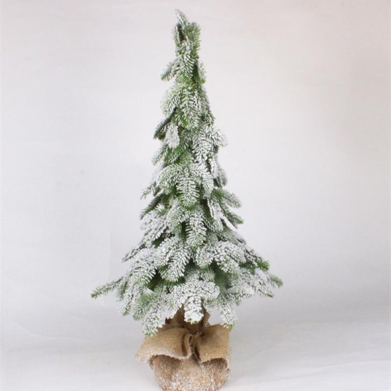 Mini Christmas Tree for Christmas with Linen Base